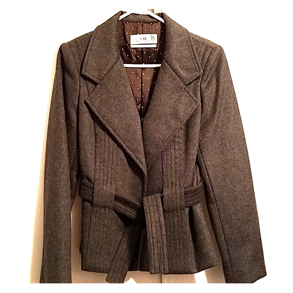 Gray Wool CH Carolina Herrera Jacket